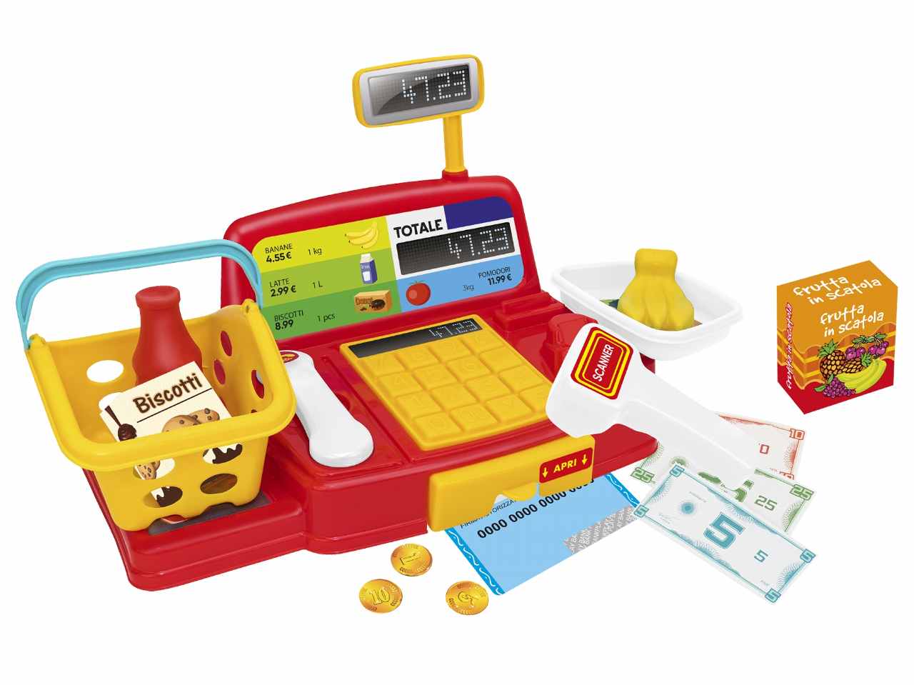 W toy registratore di cassa 41394