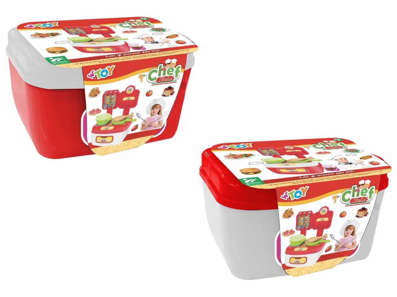 w toy cucina 32cm 10pz 2 ass 41395