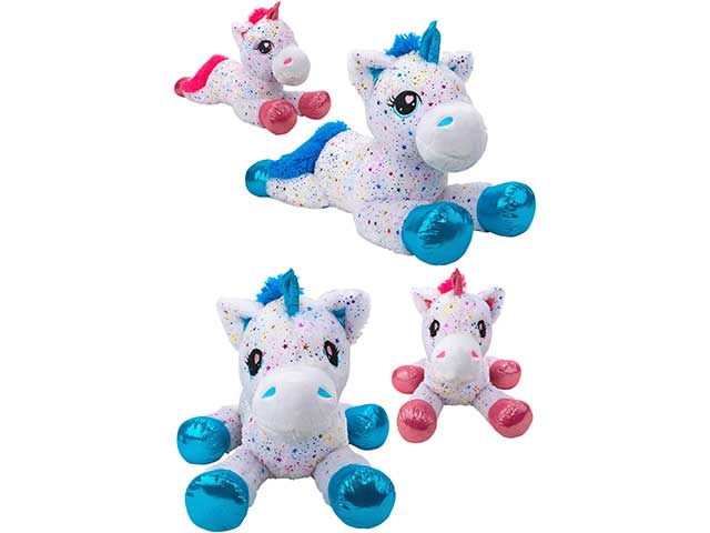 Pelux unicorno disteso 85cm 83440
