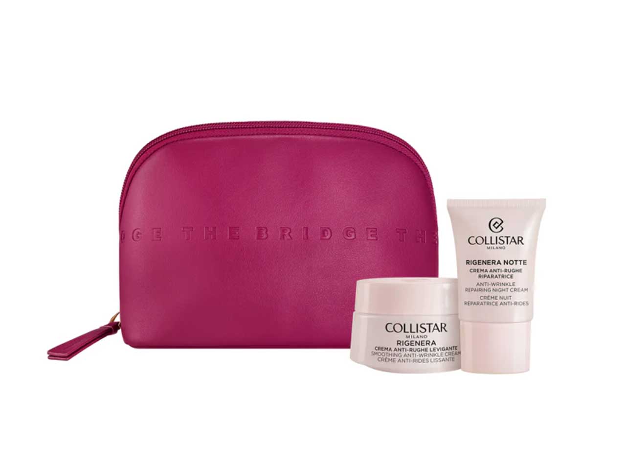 Collistar cofanetto rigenera crema anti-rughe levigante viso e collo