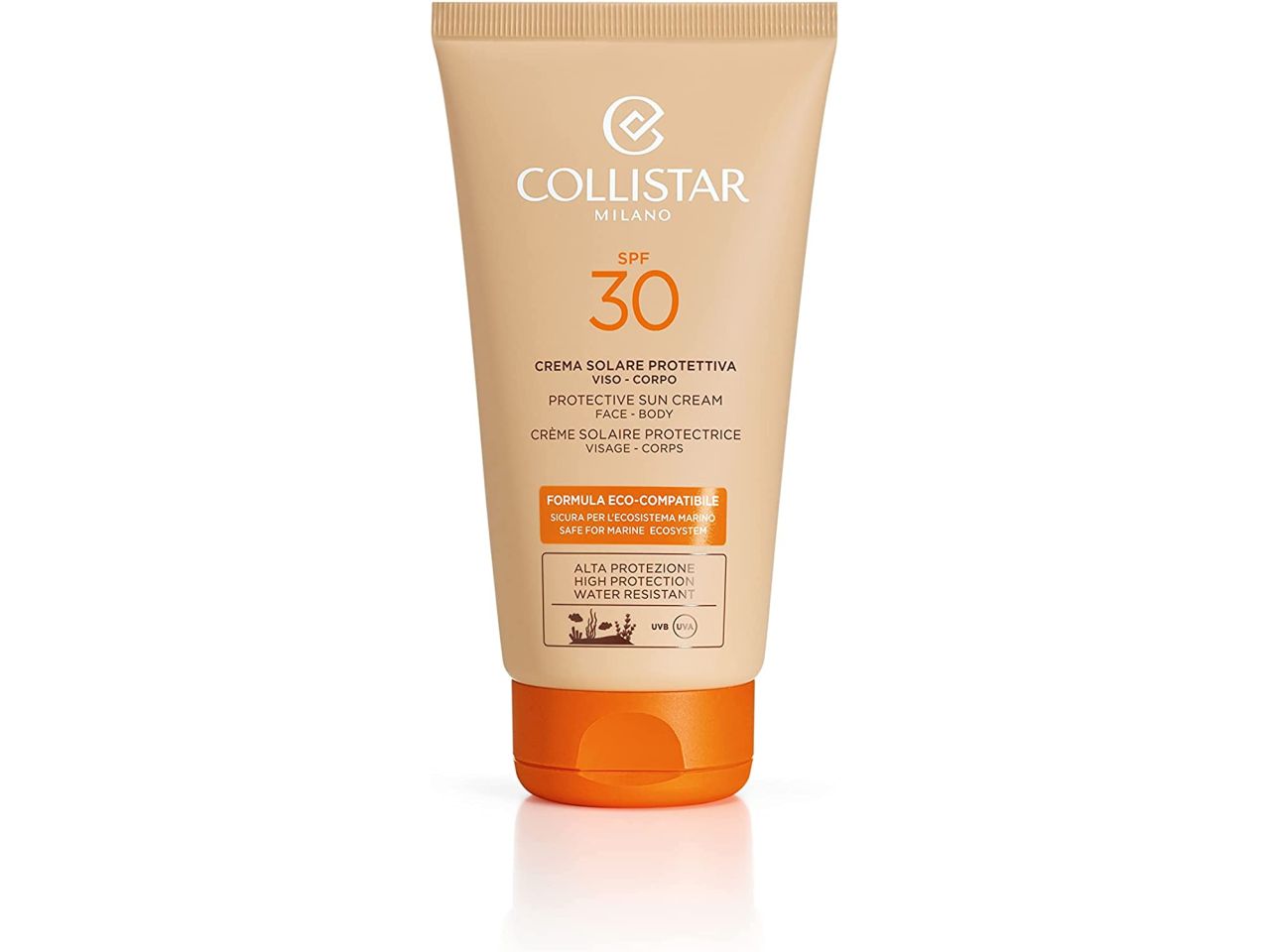 Collistar crema solare protettiva spf30 formula eco-compatibile - formato da 150ml