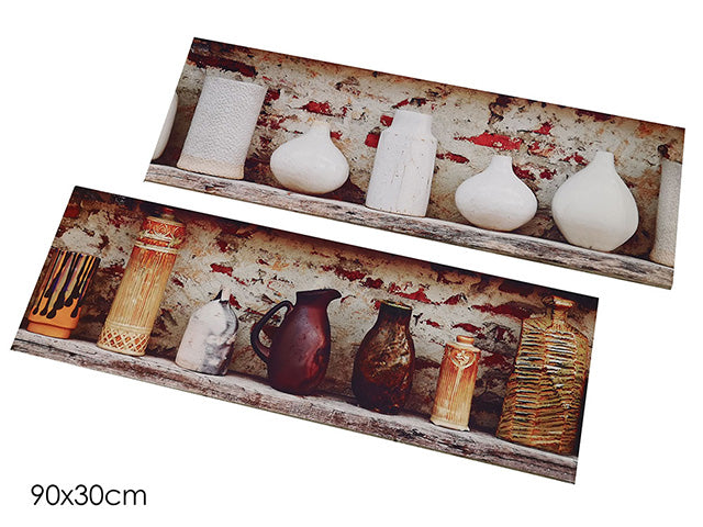Quadro 90x30cm vasi/bott. 540821