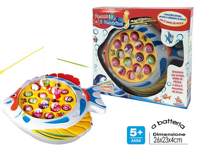 Gioco pesca il pesciolino b/o 121411