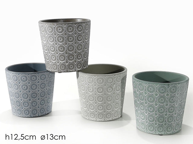 cache-pot 13x13x12,5cm rosone  535708