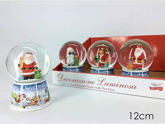 sfera c/neve e luce 2cm 496218