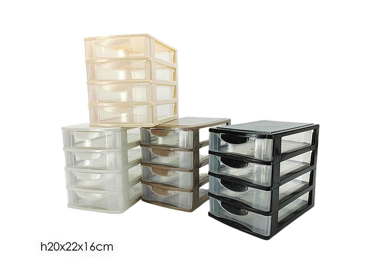Cassettiera plastica 4c 672310672310