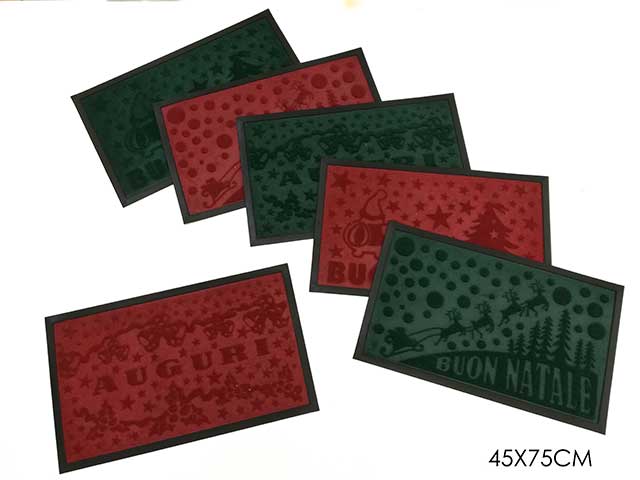 tappeto natalizio 45x75cm 850178
