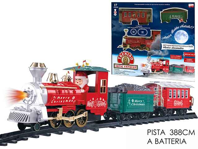 trenino nat.c/luci/suoni 17pz 107006