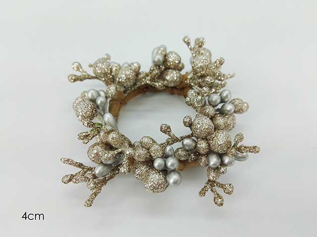 girocandela 4cm glitter champagne428234