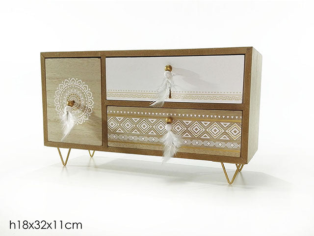 cassettiera c/piume 3c. 633111