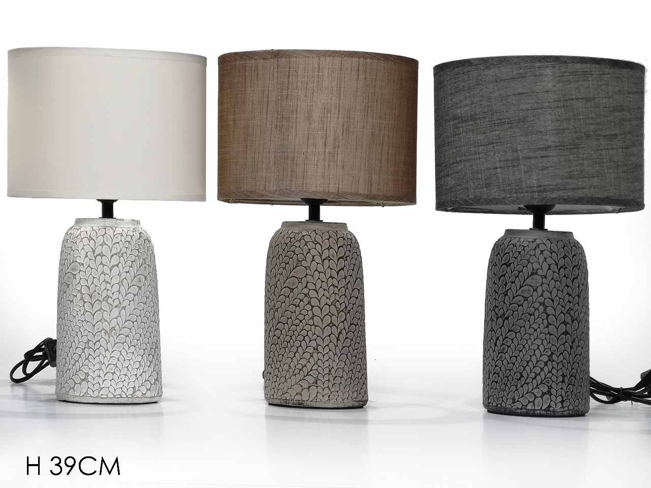Linea foglie lampada h.39 571590