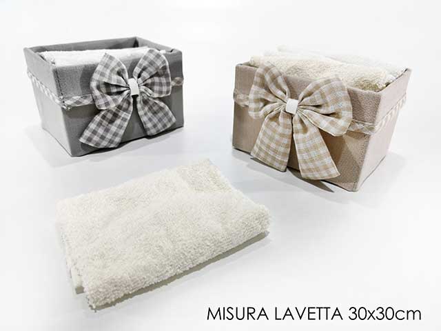 Lavetta c/fiocco 4 pezzi 582801
