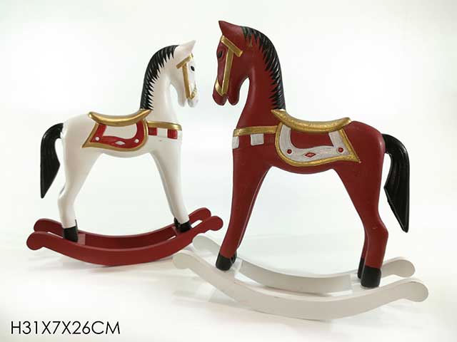 cavallo a dondolo 31cm 2ass 408212