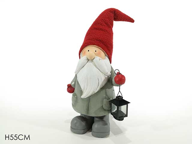 babbo natale c/porta t-light 423126