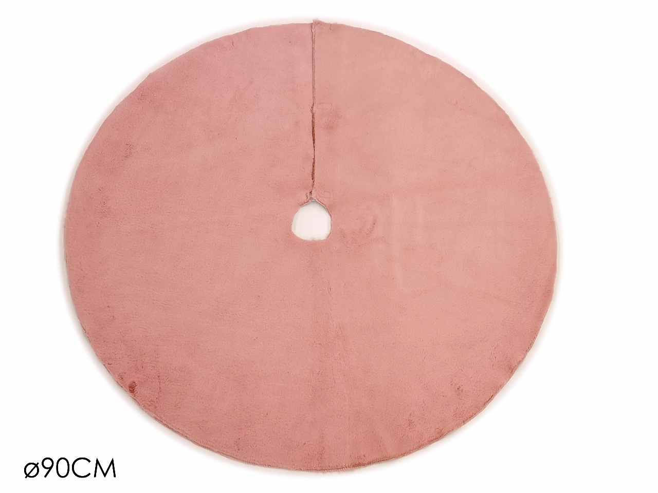 Copribase albero pelo sint. 90cm rosa