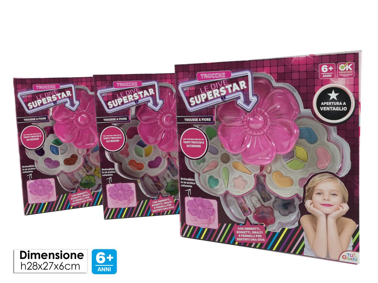 Le dive superstar in 2 assortimenti