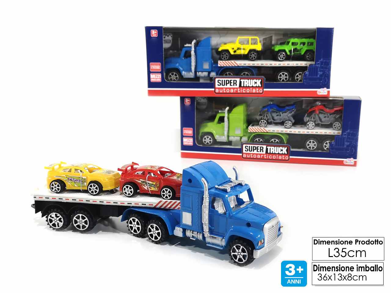 Super truck-autoarticolato 3ass