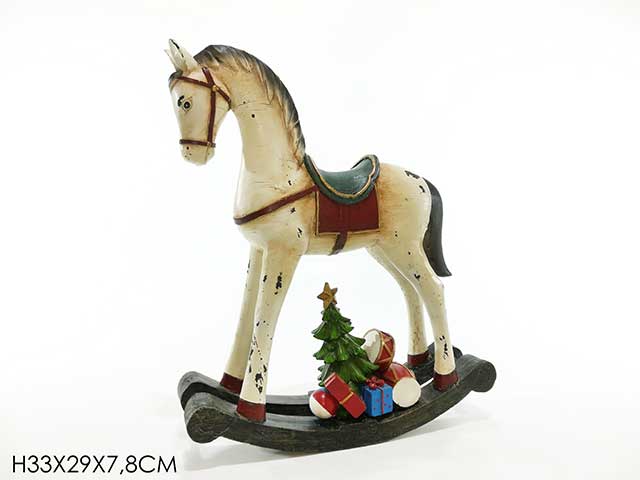 cavallo a dondolo c/doni 447012
