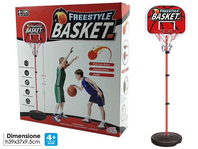 Set basket c/base 175xh60cm 115185