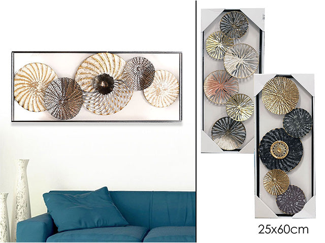 decor. a muro con cornice 25x60cm 617400