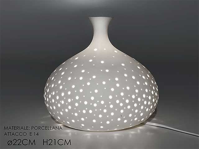 Lampada svasata traf.22x22xh21 681645
