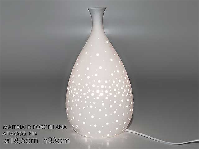 Lampada svasata 18.5x18.5xh33 681646