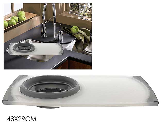 Tagliere da lavello 3in1 48x29cm 747870