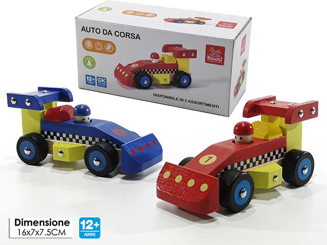 auto da corsa legno 719907
