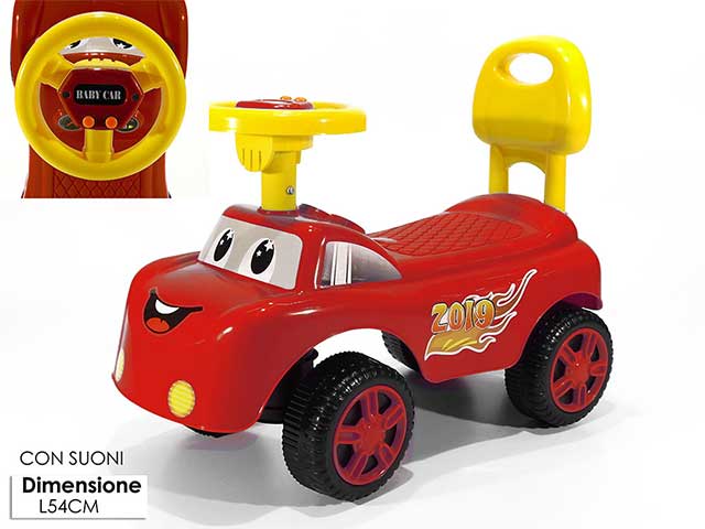 macchinina musicale rossa 721400