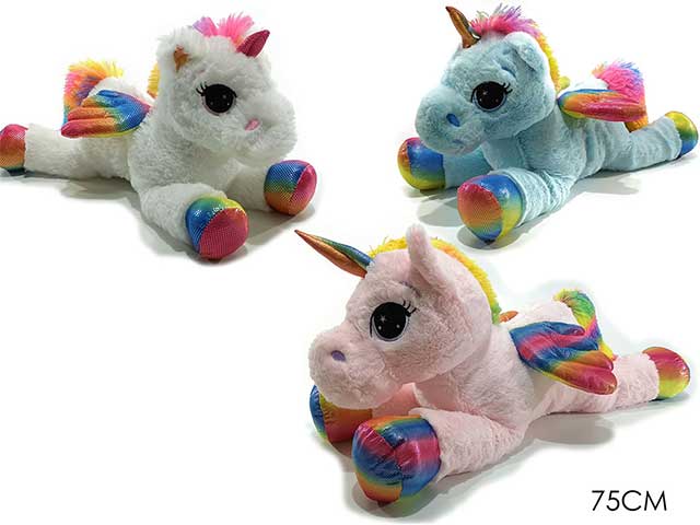 unicorno sdraiato 75cm 721712