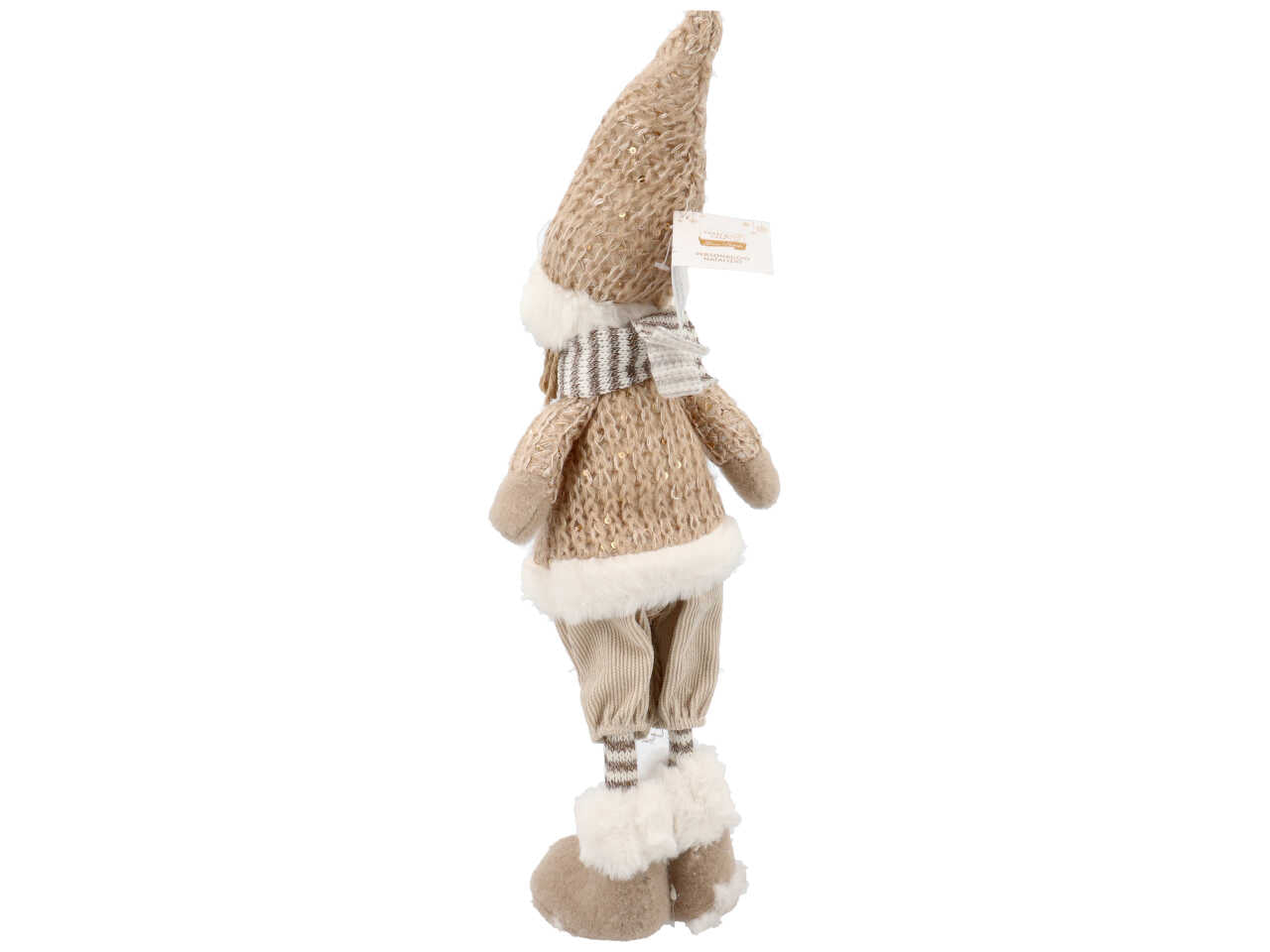 bambina natalizia h.36cm beige