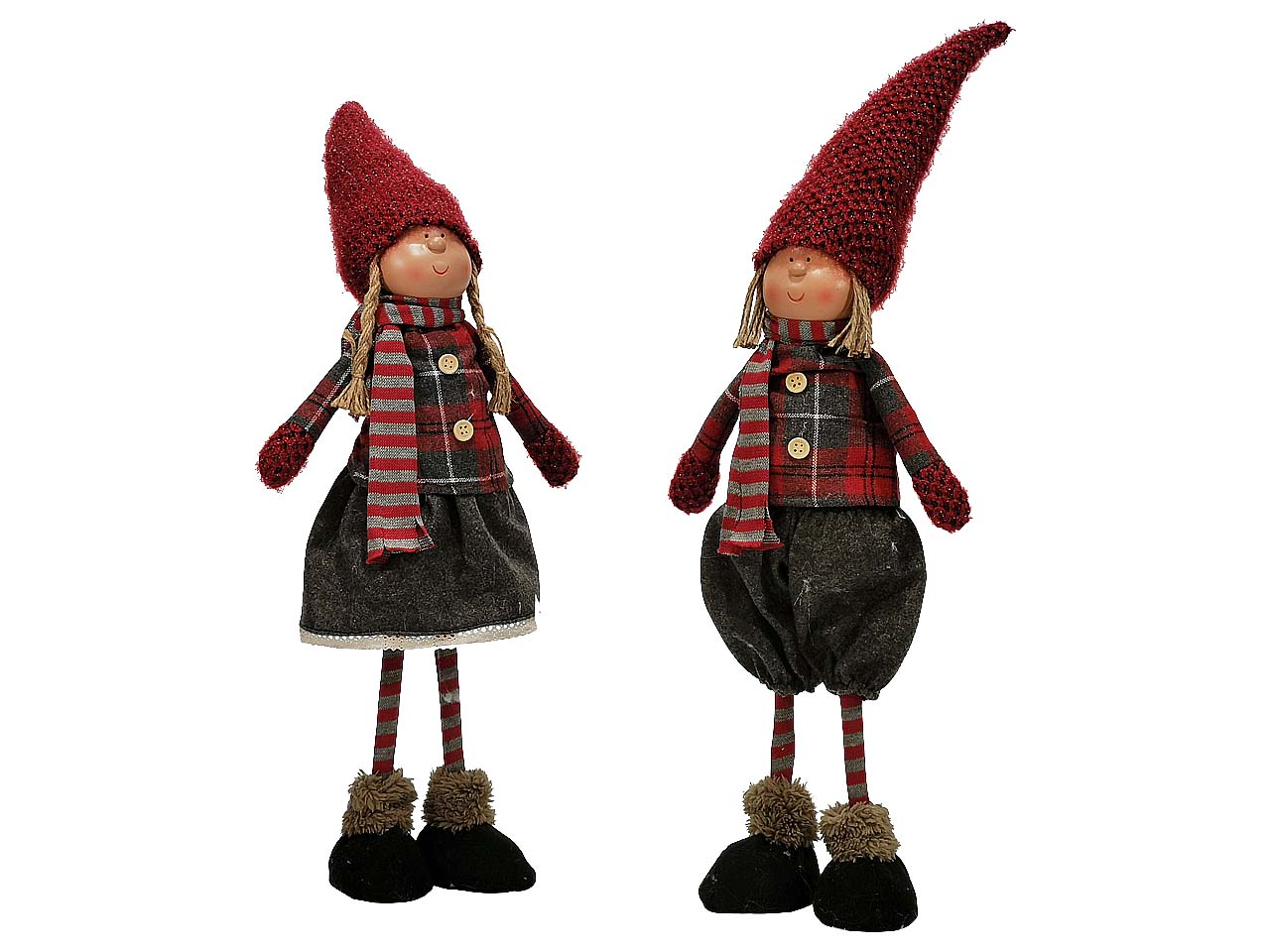 Bimbo 68cm con cappendino rosso 410067