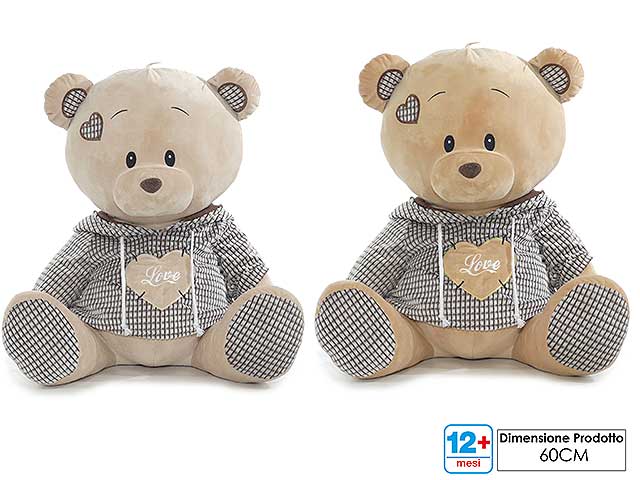 morbidosi orsetto seduto h60cm 721741
