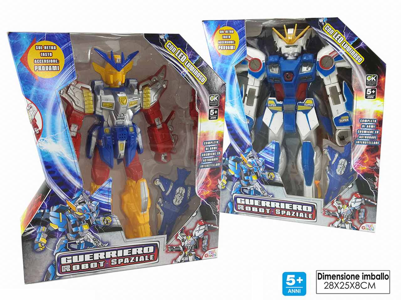 Guerriero robot spaziale try-me 102165