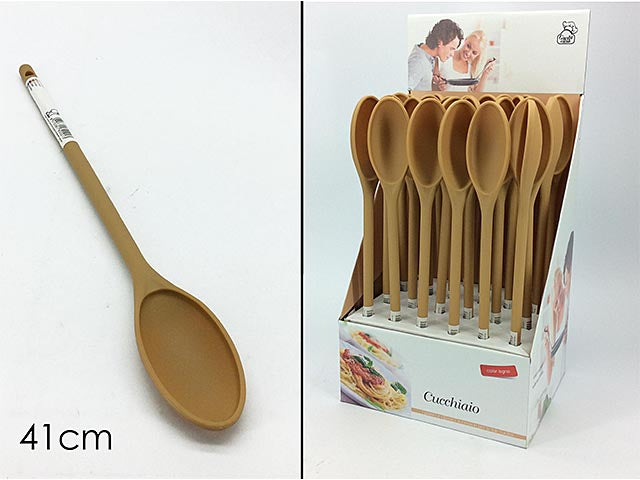 Cucchiaio 41cm col.legno748754