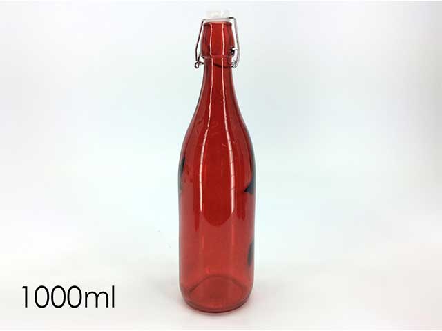 bottiglia tonda 1lt c/tappo erm 703306