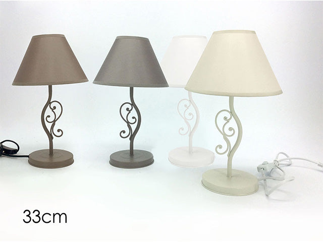 Lampada con base decor. 4ass 565912