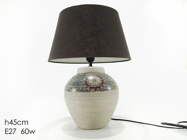 lampada grigia 45cm 571520