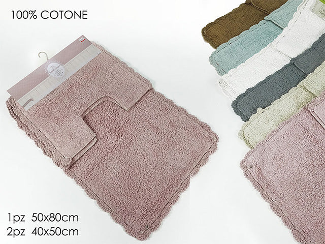 tappeto bagno crochet 3pz 848428