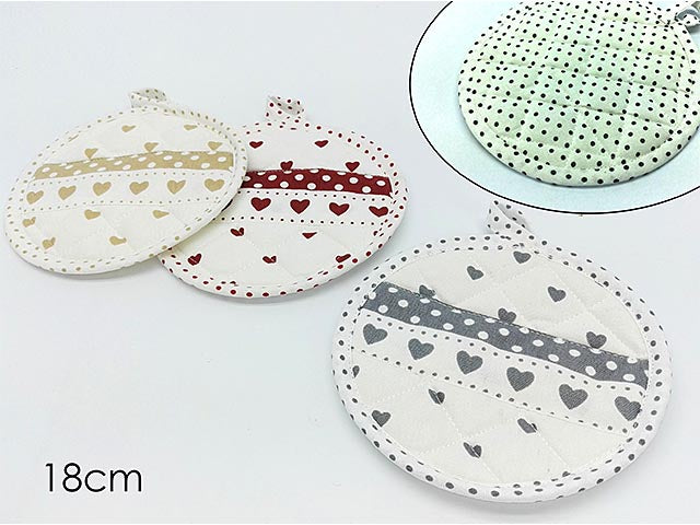 l.cuori/pois presina d18cm 595178