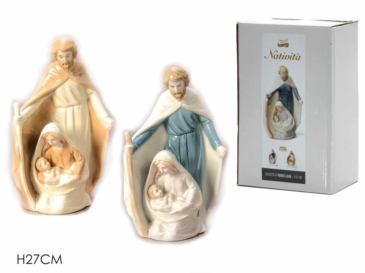 SET NATIVITA' 27CM 2 ASSORTIMENTI