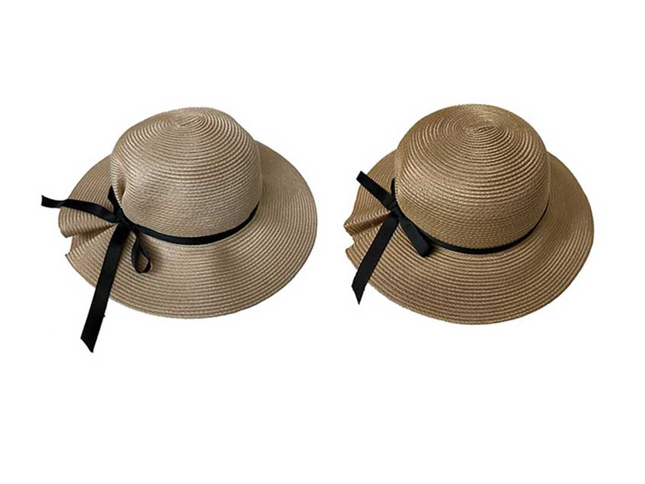 Cappello donna preformato nei colori beige o cammello