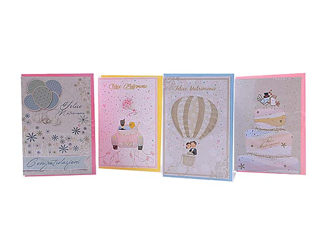 Biglietto auguri felice matrimonio