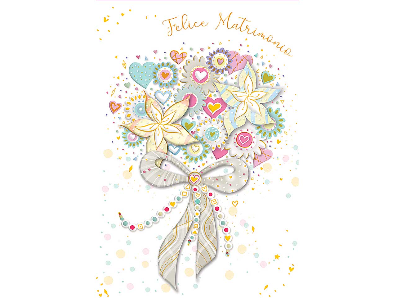 Biglietto auguri matrimonio
