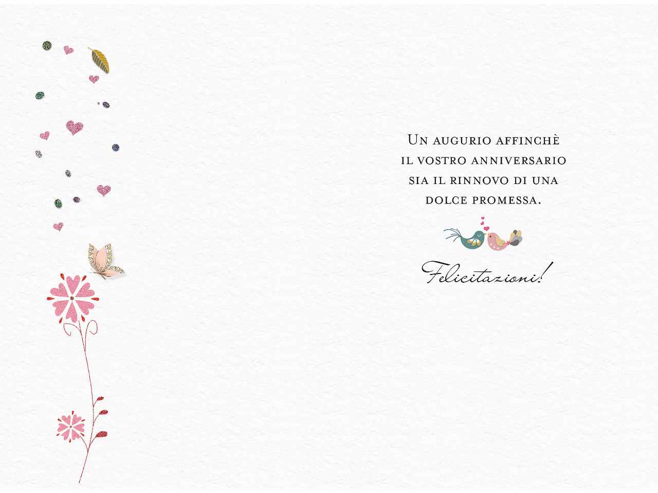 biglietto anniversario