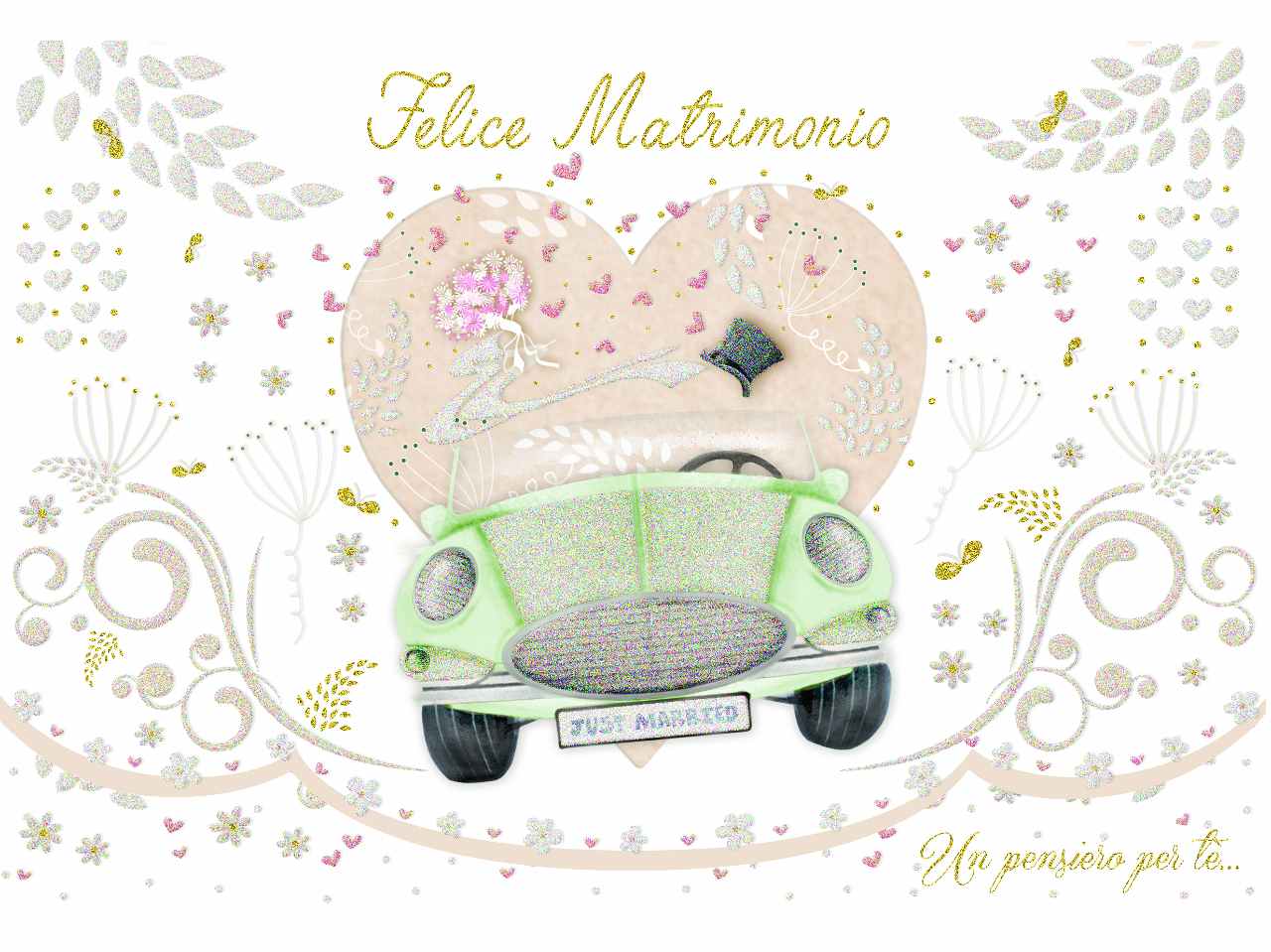 biglietto matrimonio porta soldi