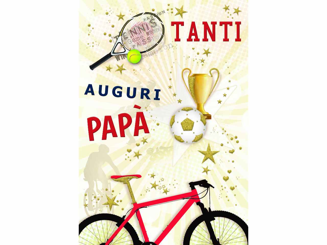 Biglietto festa del papa'