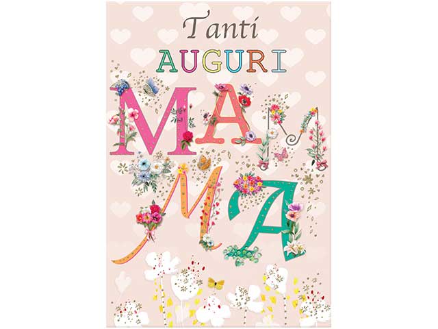 Biglietto auguri mamma