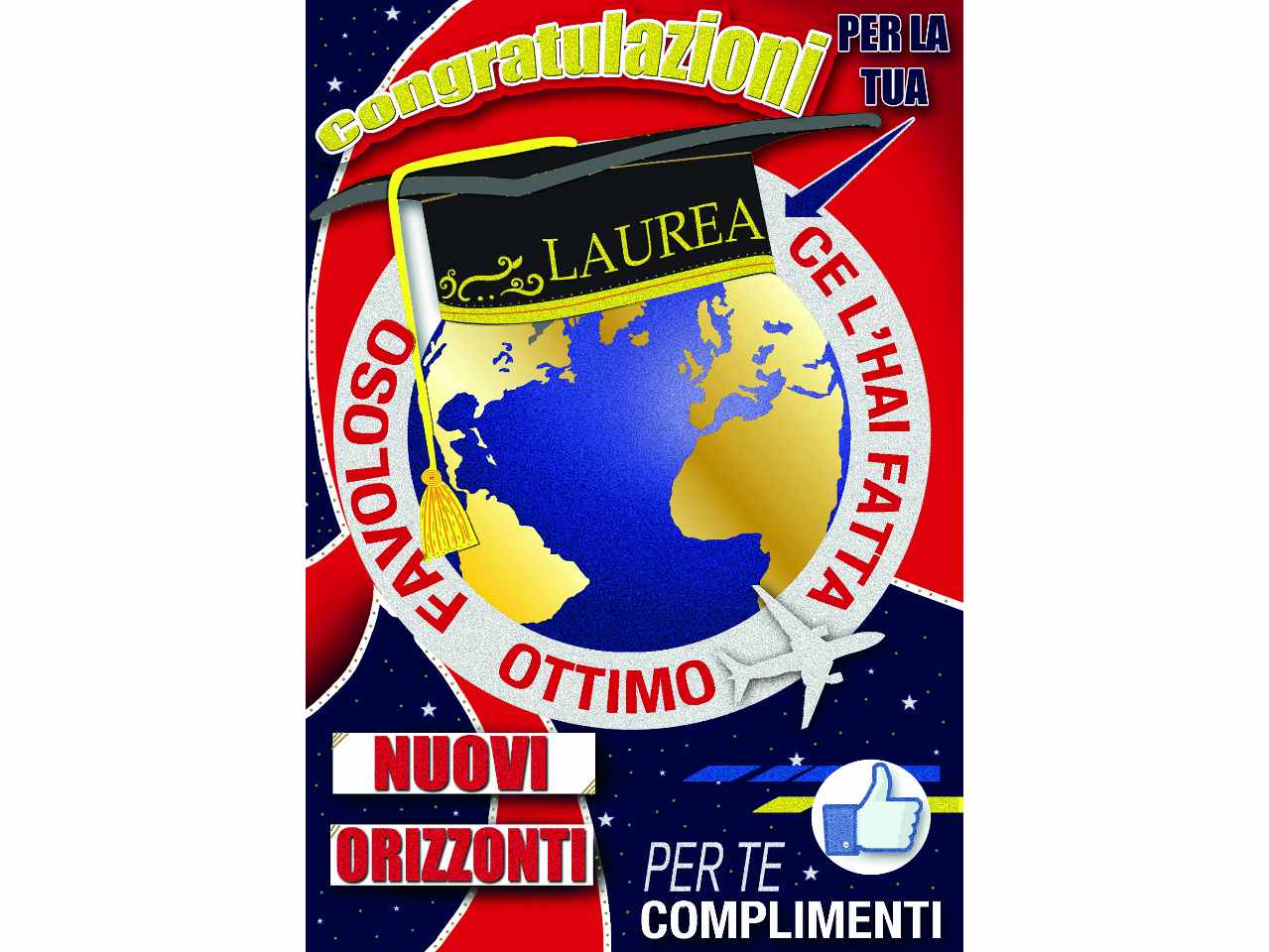 biglietto auguri laurea