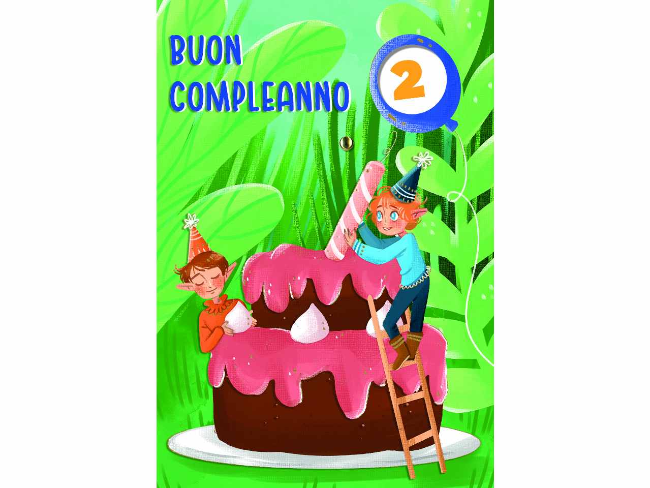 Biglietto auguri buon compleanno